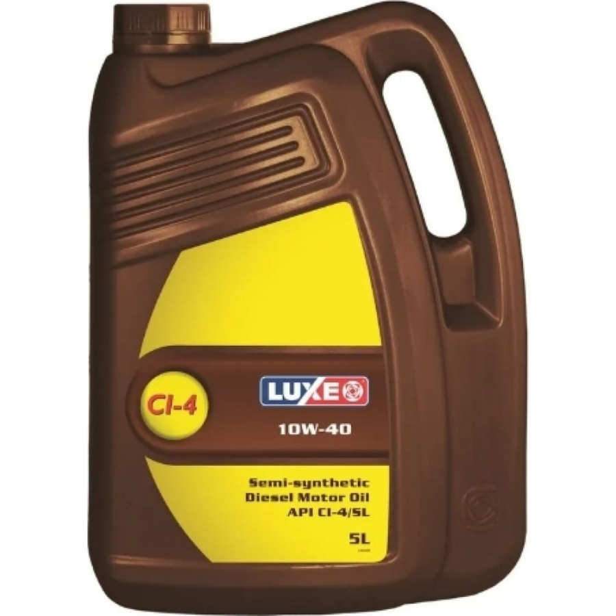 Полусинтетическое дизельное масло LUXE DIESEL SAE 10W-40 API CI-4/ SL
