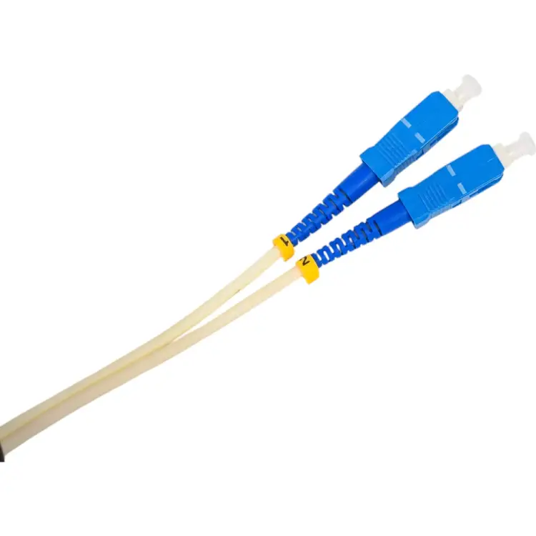 Дуплексный оптический патч-корд TopLan DPC-TOP-657A1-LC/A-SC/U-1.0 Дуплексный оптический патч-корд TopLan DPC-TOP-657A1-LC/A-SC/U-1.0