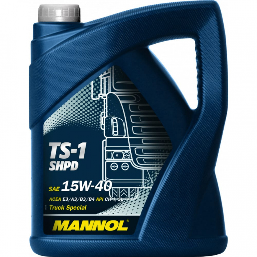 Минеральное моторное масло MANNOL TS-1 SHPD 15W40