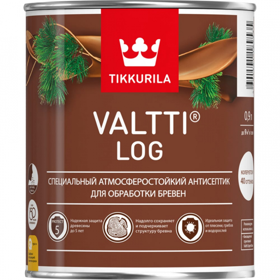 Антисептик для дерева Tikkurila Валтти Log