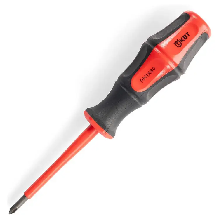 Диэлектрическая отвертка КВТ Профи 78611