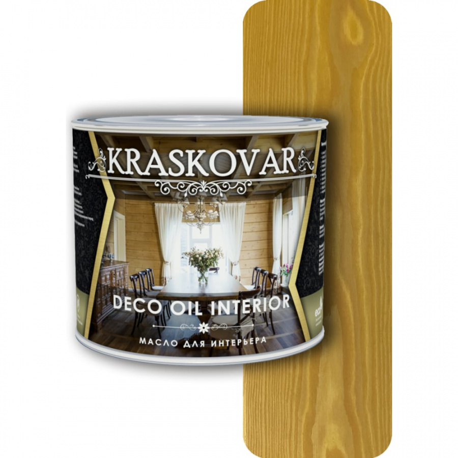 Масло для интерьера Kraskovar Deco Oil Interior