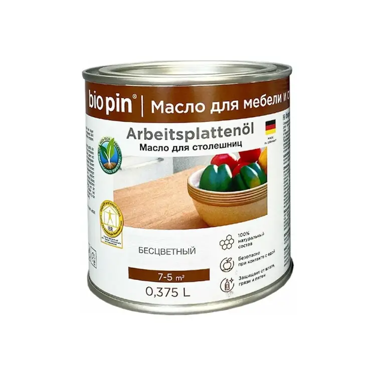 Масло для столешниц BIO PIN 0215 Arbeitsplattenol 02150