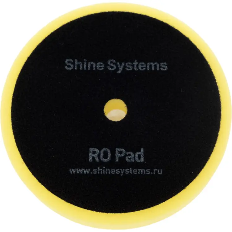 Полутвердый круг полировальный Shine systems RO Foam Pad Yellow SS548 Полутвердый круг полировальный Shine systems RO Foam Pad Yellow SS548