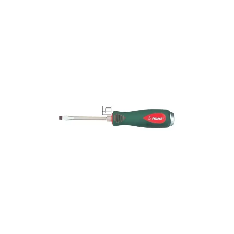 Силовая шлицевая отвертка HANS 0516M8-06 Силовая шлицевая отвертка HANS 0516M8-06