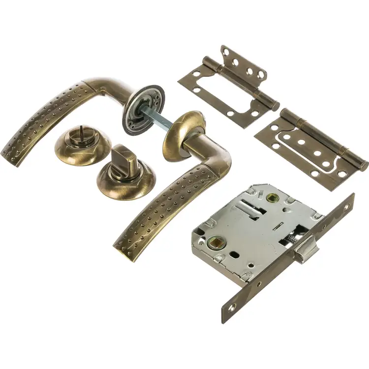 Межкомнатный комплект Фабрика замков FZ SET 04-C 170 2H BK AB СТ-00000096