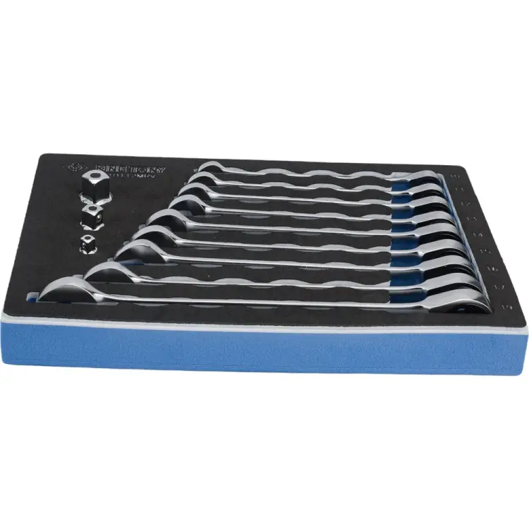 Набор трещоточных комбинированных ключей KING TONY 9-10112MRV Набор трещоточных комбинированных ключей KING TONY 9-10112MRV