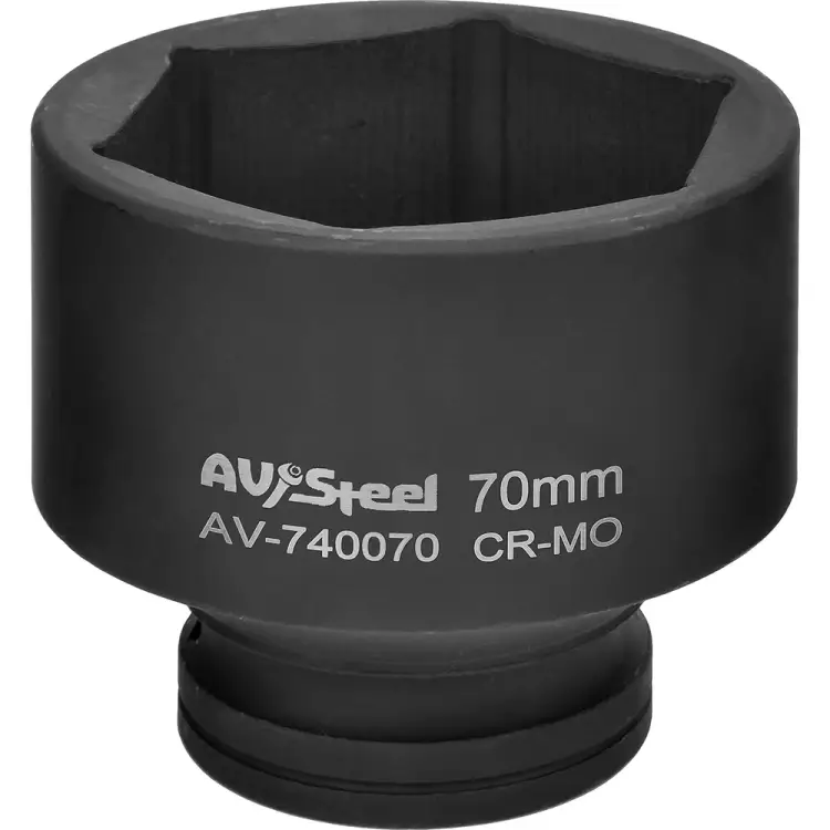 Шестигранная ударная головка AV Steel AV-740070