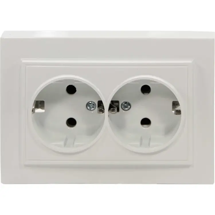 Встраиваемая двойная розетка TWIST technolink Electric ELECTRIC-001