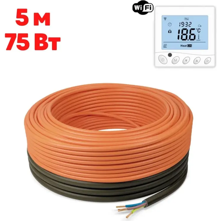 Теплый пол ТеплоСофт Профи 5м-75/5 Теплый пол ТеплоСофт Профи 5м-75/5