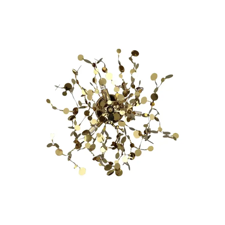 Настенный светильник Crystal lux GARDEN AP-PL3 D400 GOLD