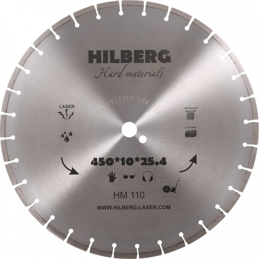 Отрезной алмазный диск Hilberg Hilberg Hard Materials