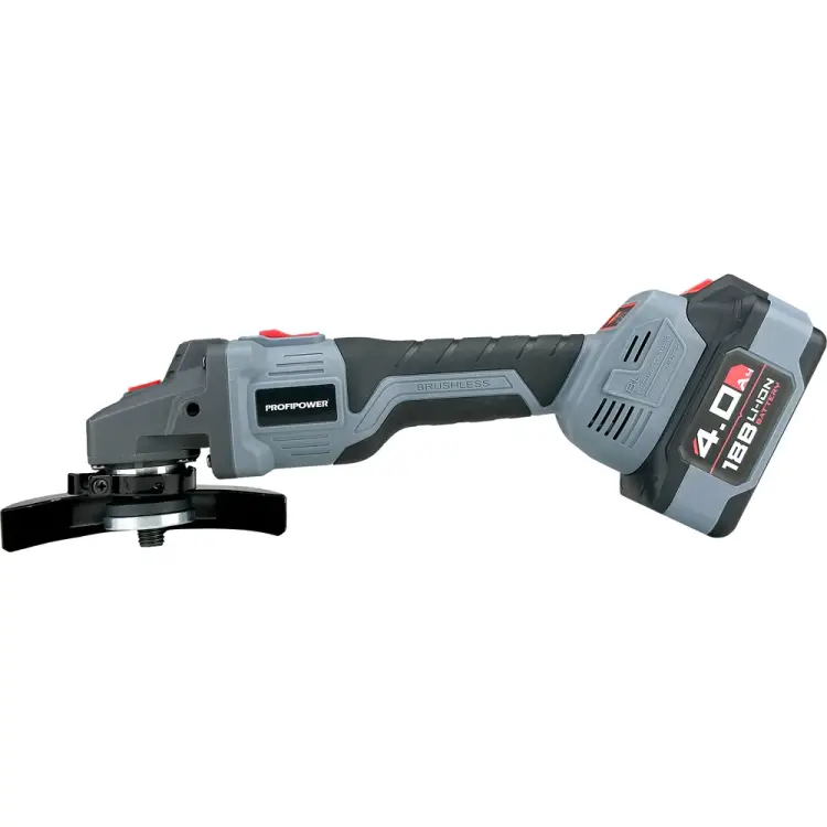 Аккумуляторная бесщеточная болгарка (ушм) Profipower MKDGA-18V E0080