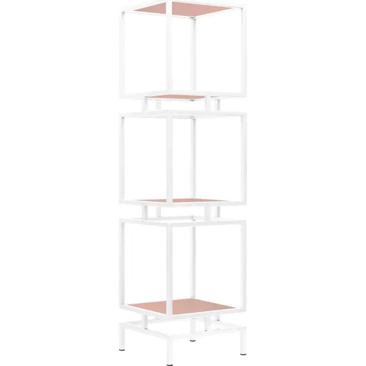 Стеллаж GreenWeen CUBIC-3 GW-CUBIC-3-W-LD-PA