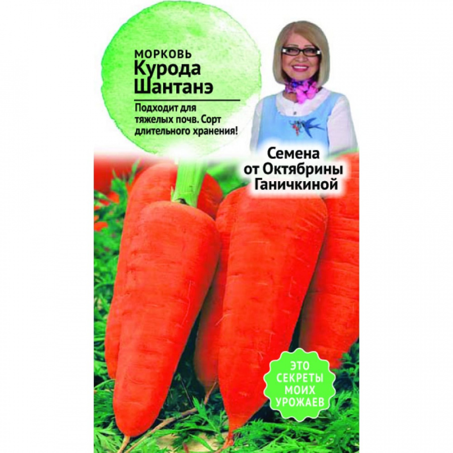 Морковь семена ОКТЯБРИНА ГАНИЧКИНА Курода Шантанэ