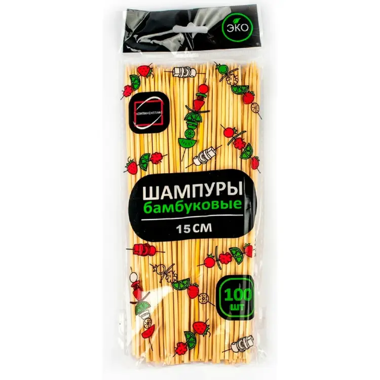 Бамбуковые шпажки-шампуры для шашлыка ОФИСМАГ КП 137599 700659 Бамбуковые шпажки-шампуры для шашлыка ОФИСМАГ КП 137599 700659