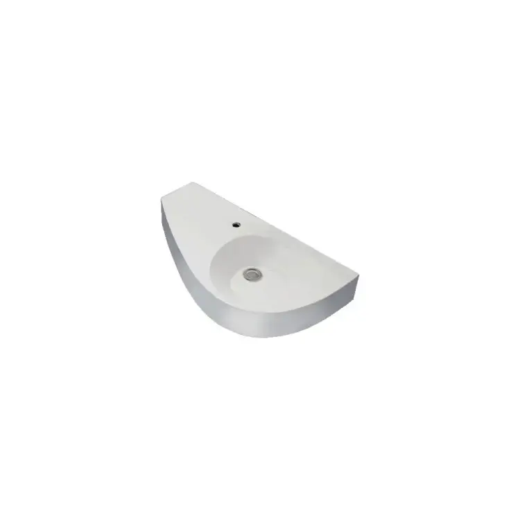 Подвесная раковина 1Marka Элипс Piccolo Polytitan 85 L 07элпк85л