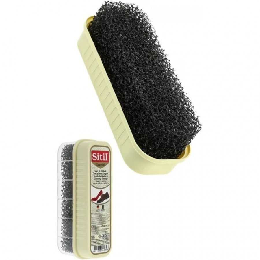 Губка для чистки замши, нубука и велюра Sitil Suede&Nubuck Cleaning Sponge