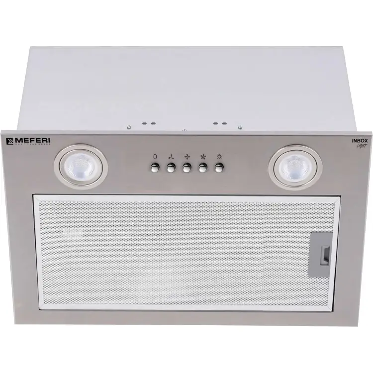 Полновстраиваемая вытяжка MEFERI INBOX45IX LIGHT