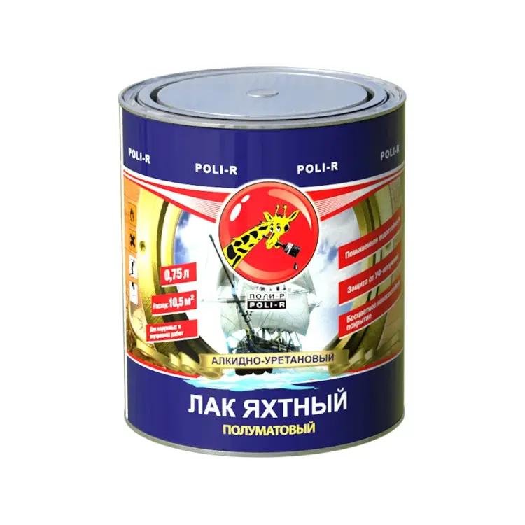 Яхтный лак Poli-R 11807