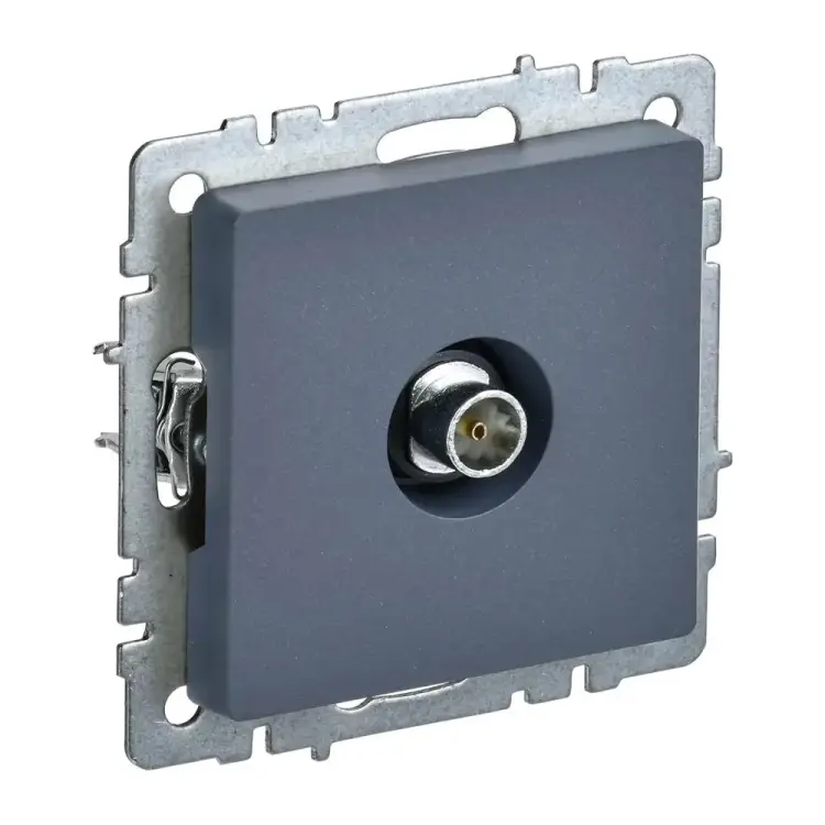 Оконечная tv-розетка IEK Brite ртв11-0-брм BR-A10-O-K35