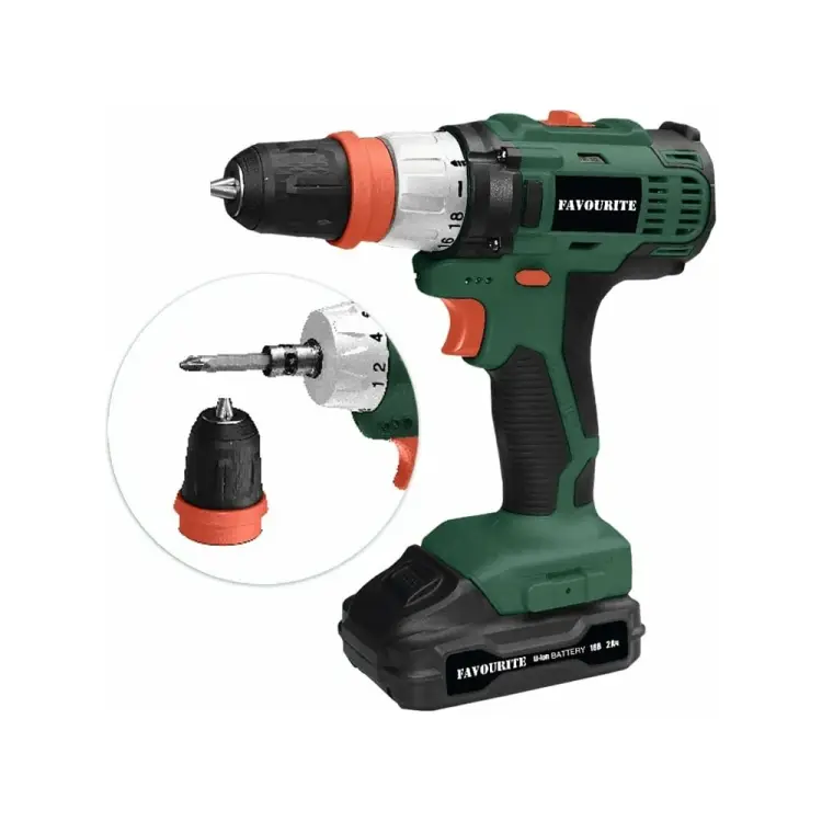 Аккумуляторная дрель-шуруповерт FAVOURITE DC 18MF Аккумуляторная дрель-шуруповерт FAVOURITE DC 18MF