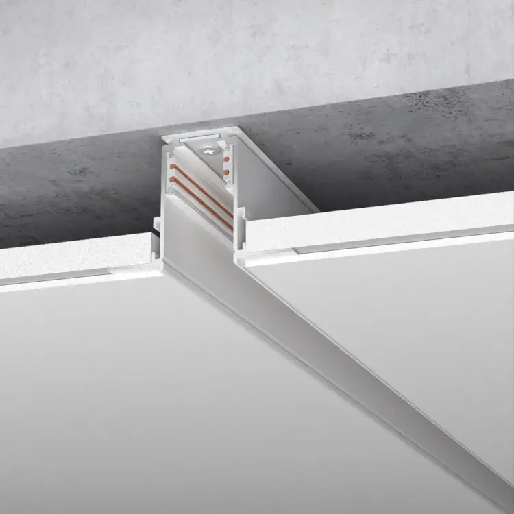 Встраиваемый шинопровод Elektrostandard slim magnetic (белый) (1м) 85086/00 a061233