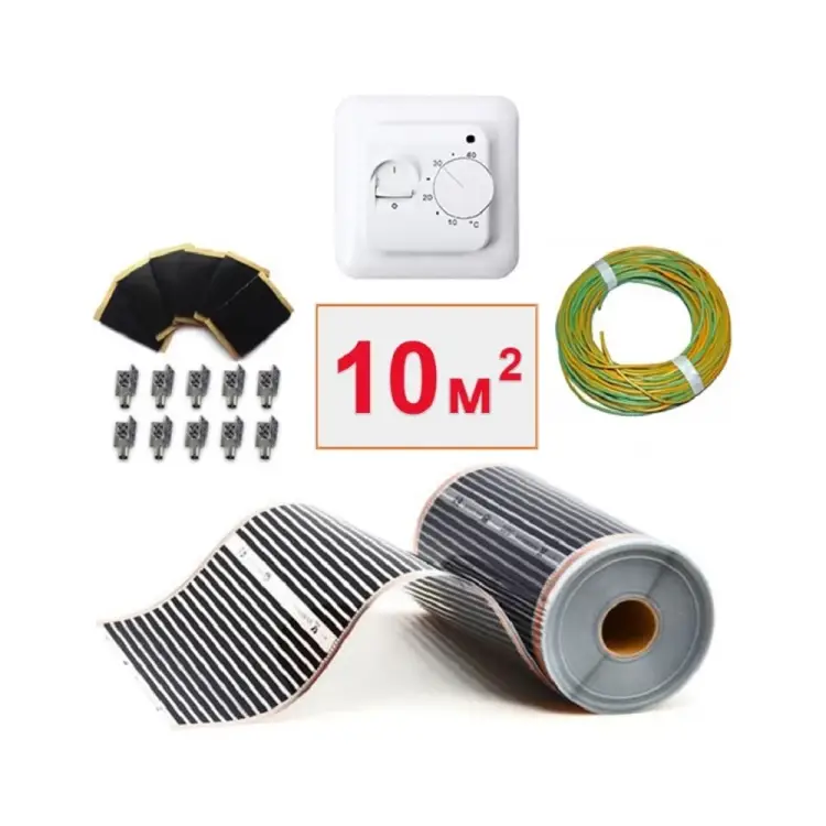 Пленочный электрический теплый пол ТеплоСофт 10м.кв.