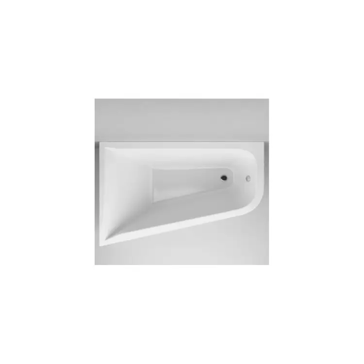 Асимметричная правосторонняя акриловая ванна AM.PM spirit W72A-160R100W-A2