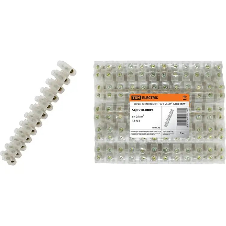 Клеммник TDM ELECTRIC ЗВИ-100 SQ0510-0009