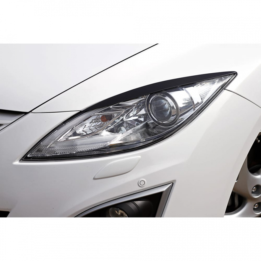 Реснички накладки на передние фары для Mazda 6 2007-2012 г.в. Русская Артель REM6-006000