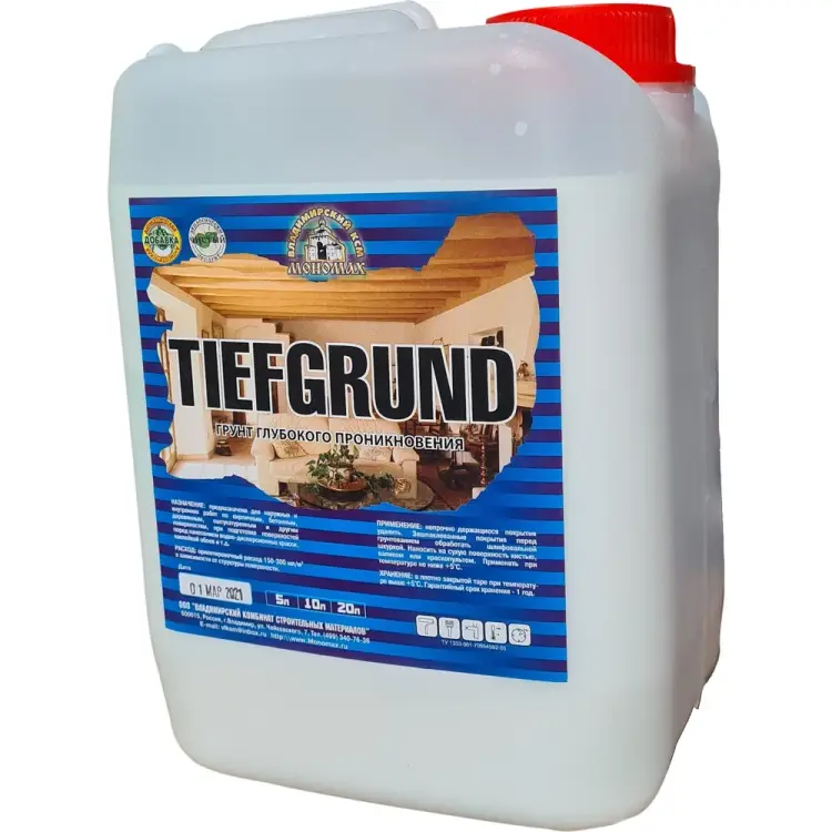 Грунт глубокого проникновения МОНОМАХ TIEFGRUNT 3грт5б