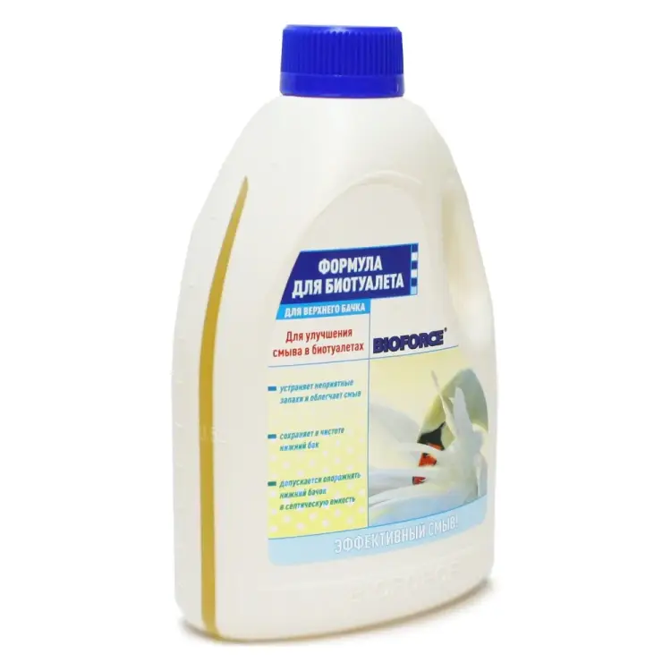 Биопрепарат для биотуалетов, ДЛЯ ВЕРХНЕГО БАЧКА BIOFORCE ФОРМУЛА bch-046