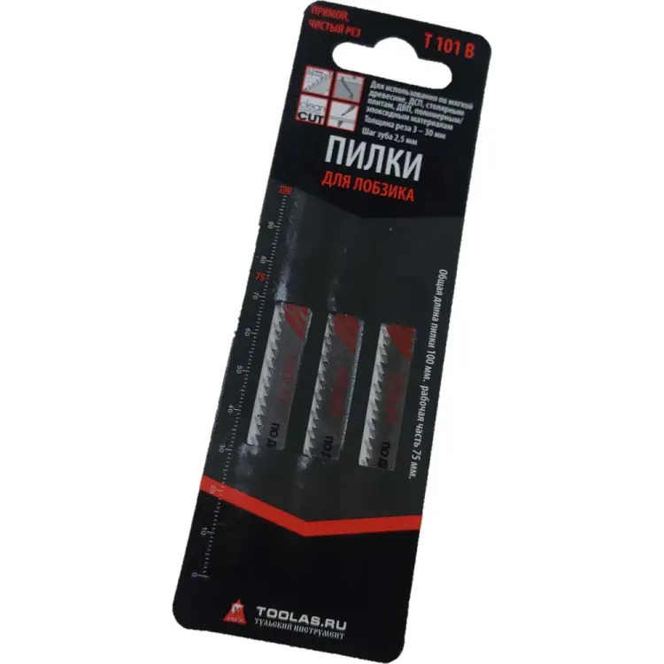Пилка для лобзика TOOLAS T101B 3833 Пилка для лобзика TOOLAS T101B 3833