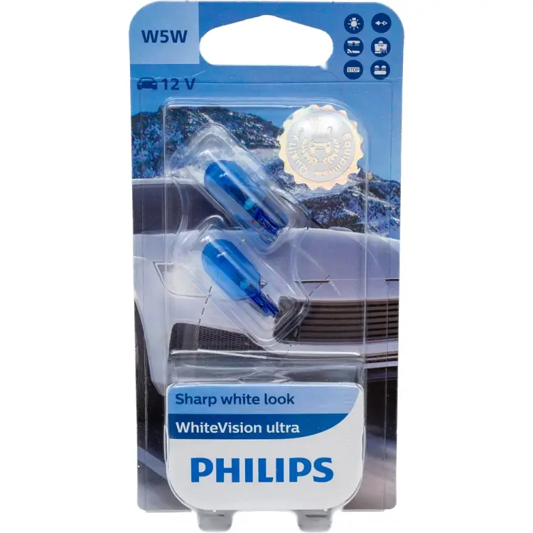 Автолампа PHILIPS WhiteVision ultra 12961WVUB2