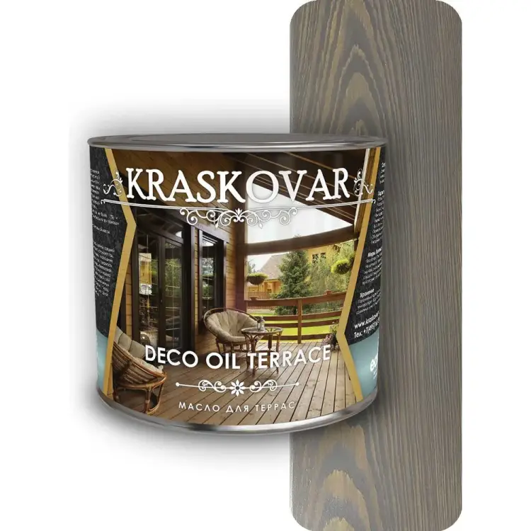 Масло для террас Kraskovar Deco Oil Terrace 1256