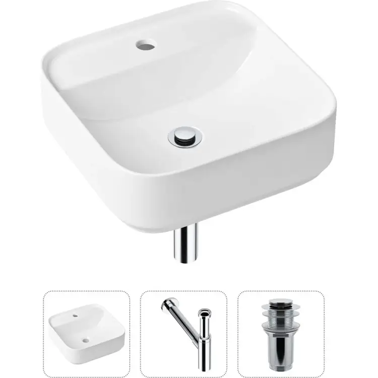 Накладная раковина для ванной Lavinia Boho Bathroom Sink Slim 21520305