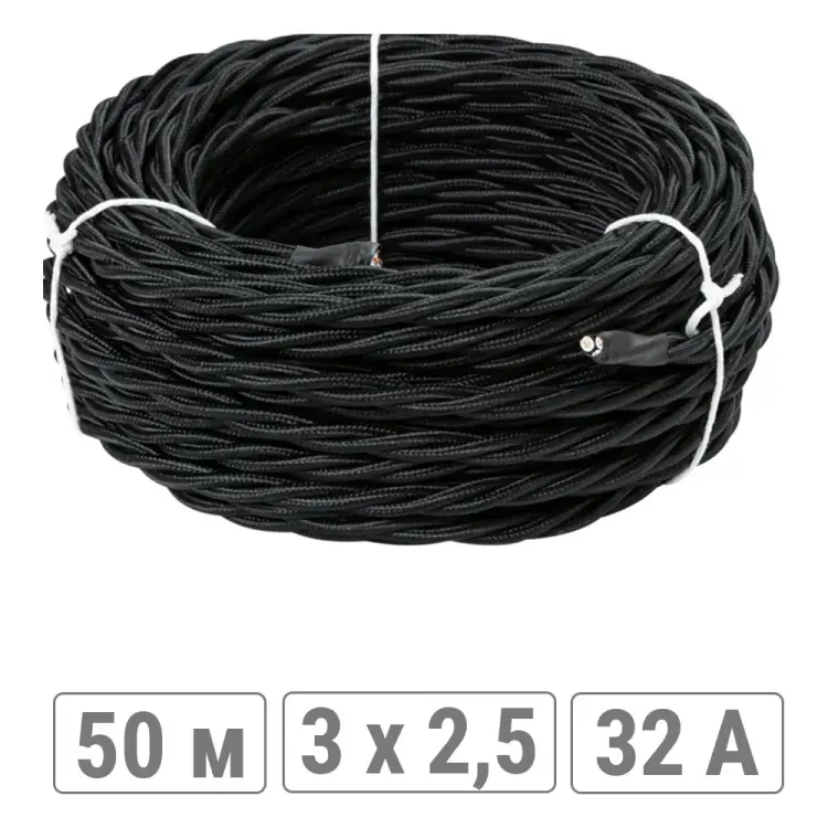 Ретро провод TDM ELECTRIC Эко SQ2801-0134