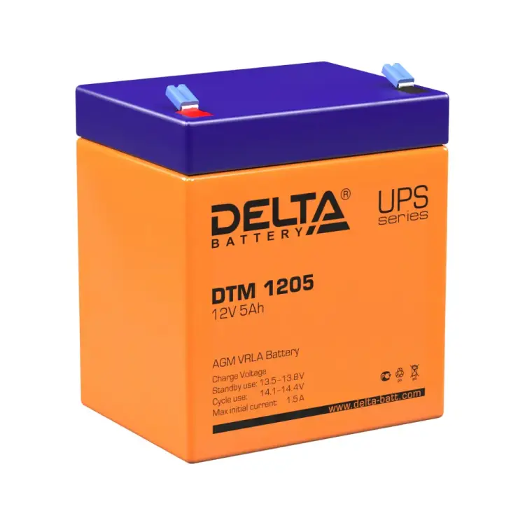 Аккумулятор DELTA DTM 1205