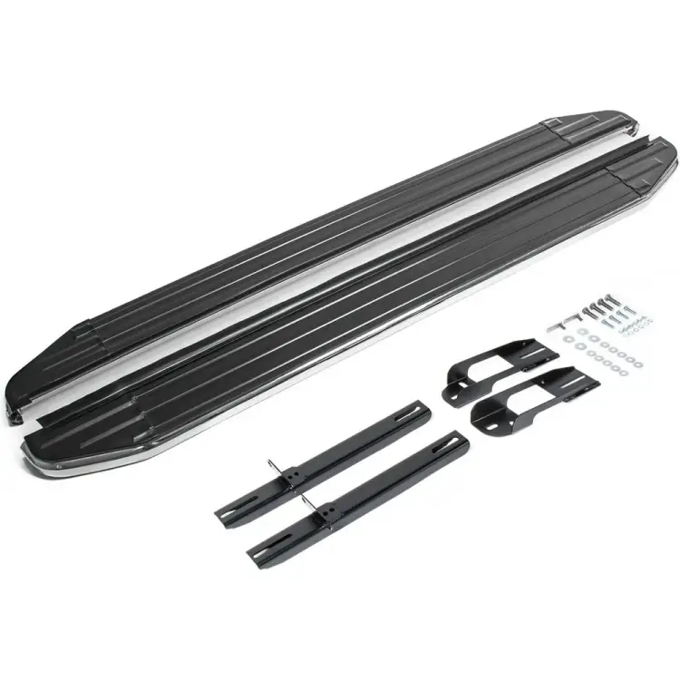 Автомобильные пороги для Nissan Juke I (полный привод) 2010-2019 г.в. Rival Premium A173ALP.4103.1