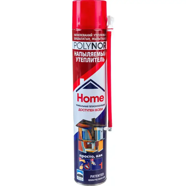 Бытовой напыляемый полиуретановый напыляемая теплоизоляция Polynor HOME ПТ000000010