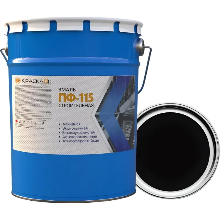 Строительная эмаль Москвичка ПФ-115 4620105774352