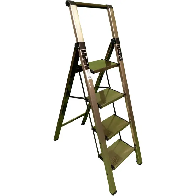 Алюминиевая стремянка SevenBerg calipso Calipso-4 gold Алюминиевая стремянка SevenBerg calipso Calipso-4 gold