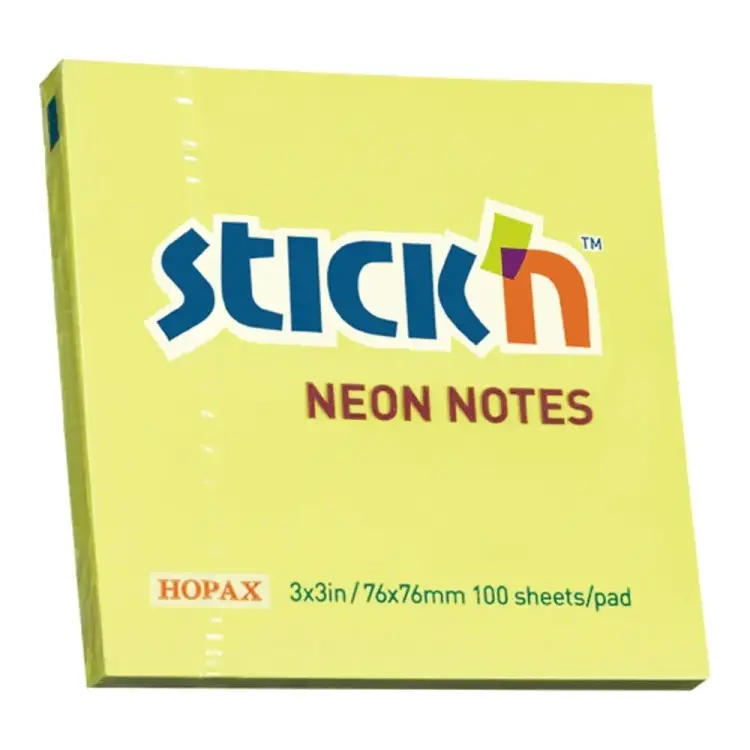 Самоклеящийся бумажный блок STICK`N 21133 822628