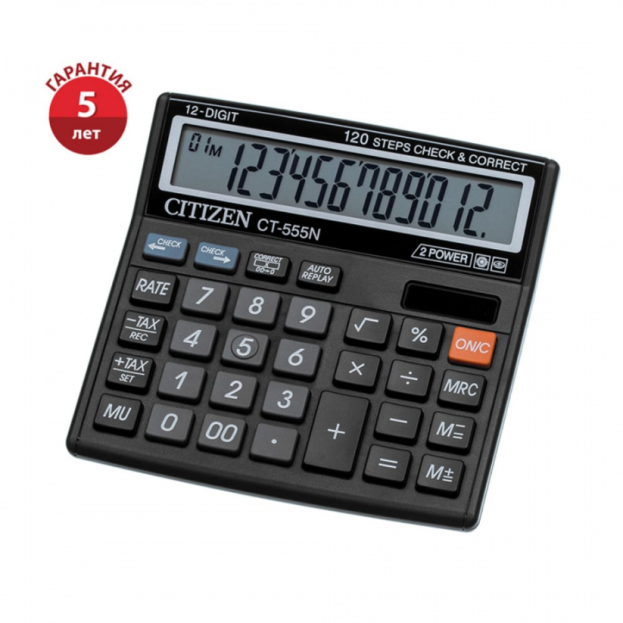 Настольный калькулятор Citizen CT-555N
