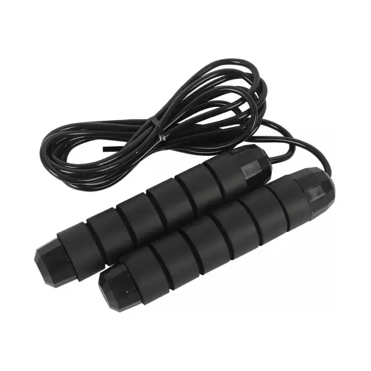 Утяжеленная скакалка ZDK 1201skakalka/black