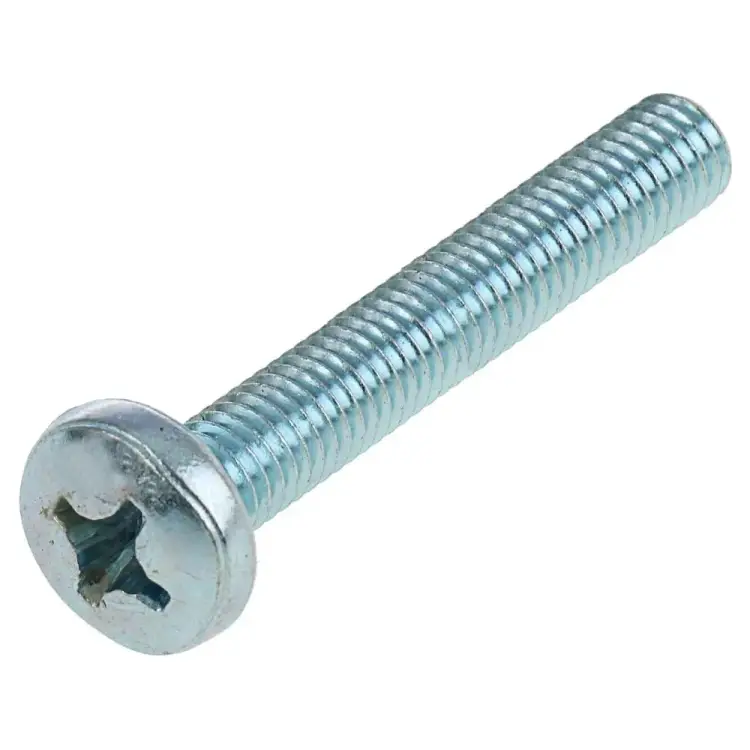 Оцинкованный винт с полукруглой головкой Tech-Krep М6х40 DIN7985 (8 шт.) 126582