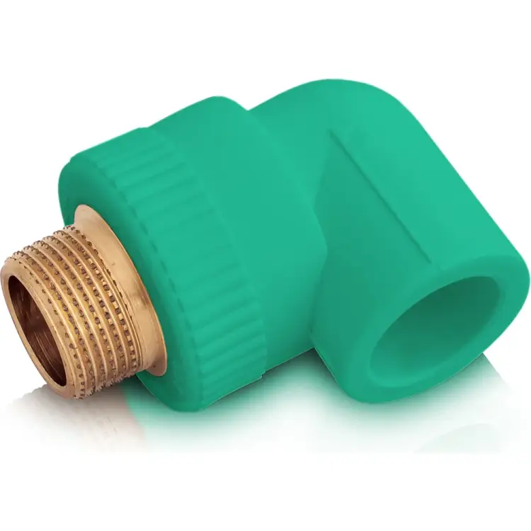 Комбинированный полипропиленовый уголок Blue Ocean PPRF/ET90E G -25x3/4