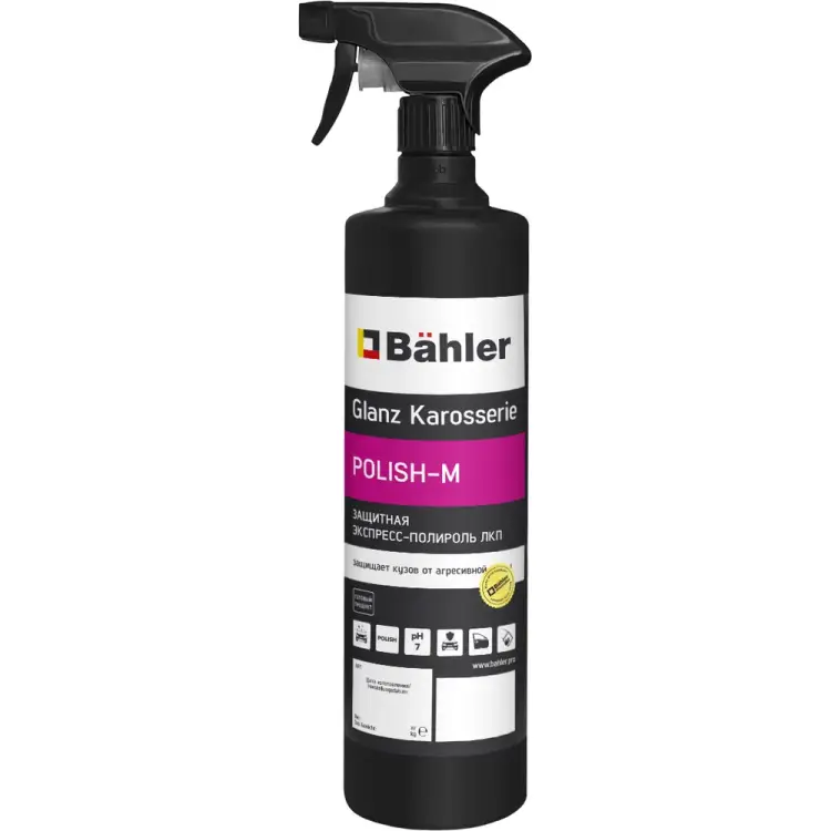 Экспресс средство для полировки кузова Bahler Glanz Karosserie P-1000 POLISH-M P-1000-005