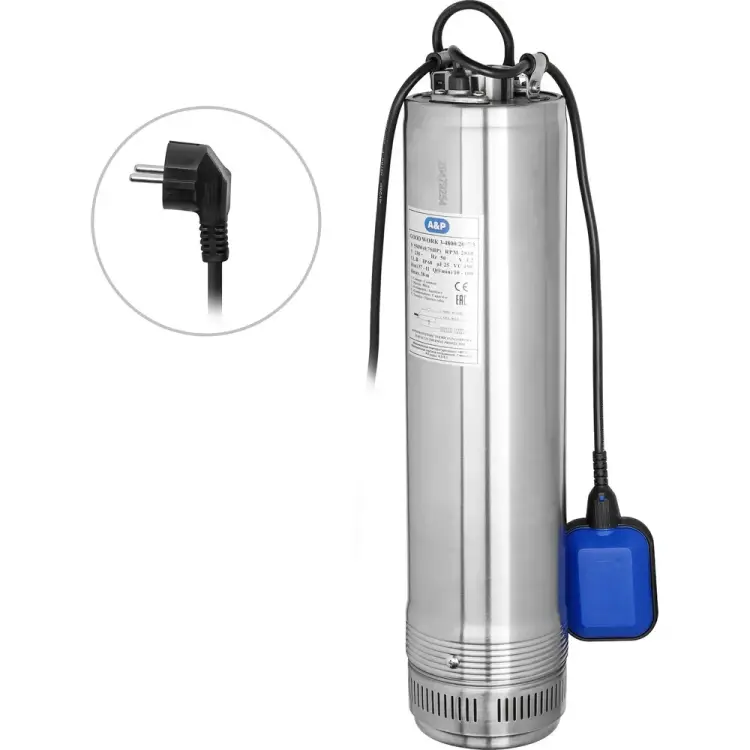 Скважинный насос A&P Good Work 3-4800/20-7/3 AP01C06